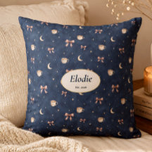 Nombre personalizado Regalo acogedor de luna Cotta