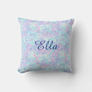 Cojín Decorativo Nombre personalizado Tie & Die