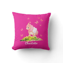 Nombre Unicornio Nursery Niños Decoración De Habit