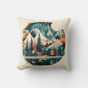 Cojín Decorativo Nordic Pines & Peaks, personalizado