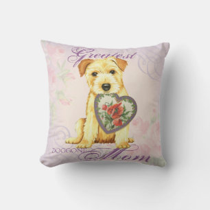 Cojín Decorativo Norfolk Heart Mom