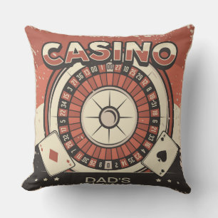Cojín Decorativo Noria del Casino del Día del Padres