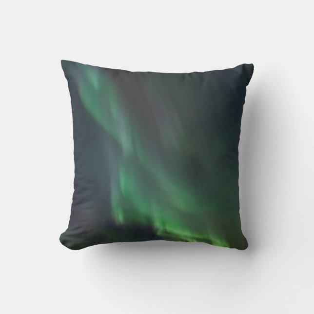 Cojín Decorativo Northern Lights | Whitehorse, Yukon (Anverso)