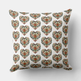 Cojín Decorativo Noruego Rosemaling I Heart Lefse