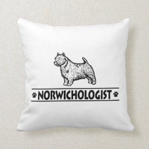 Cojín Decorativo Norwich Terrier chistosa