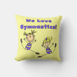 Cojín Decorativo Nos encanta la gimnasia