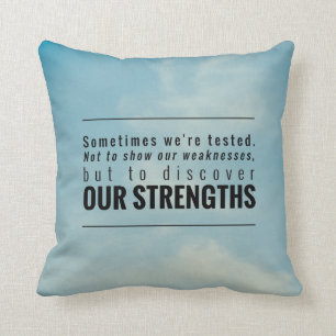 Cojín Decorativo Nos prueban a veces