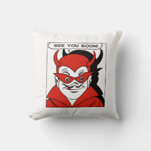 Cojín Decorativo Nos vemos pronto, Diablo