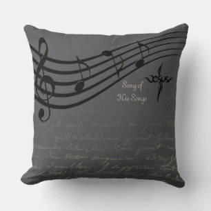Cojín Decorativo Nota musical Pillow decorativo