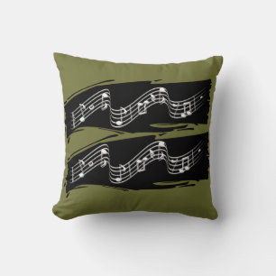 Cojín Decorativo Notas musicales