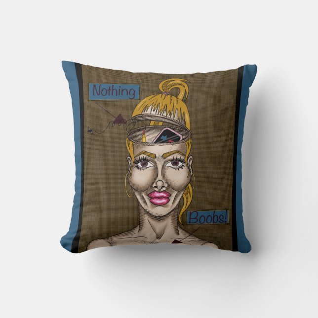 Cojín Decorativo Nothing (Anverso)
