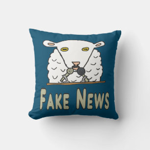 Cojín Decorativo Noticias falsas