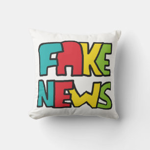 Cojín Decorativo Noticias falsas