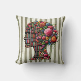 Cojín Decorativo Novels Are My Sanctuary for Bookish Square