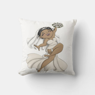 Cojín Decorativo Novia feliz 11