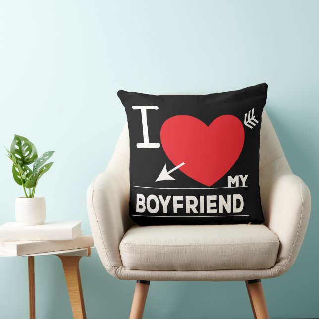 Cojín Decorativo Novio que amo a mi novio (Silla)