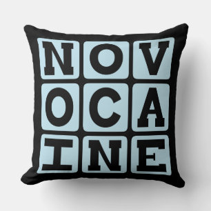 Cojín Decorativo Novocaína, Anestésico Dental