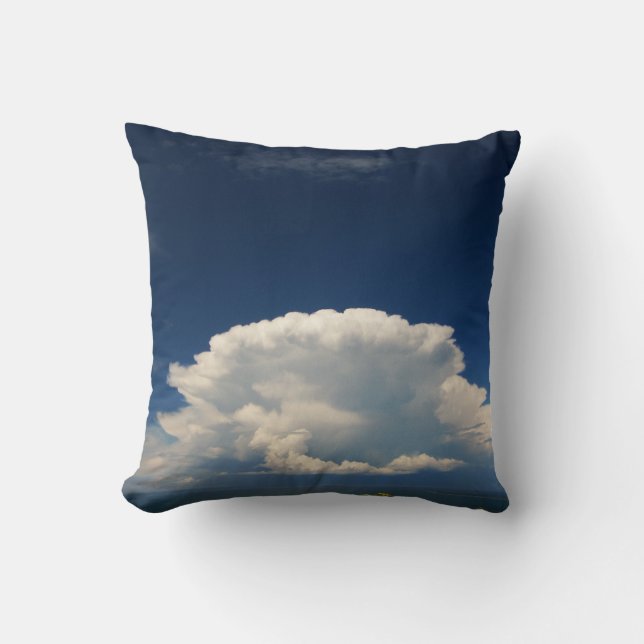 Cojín Decorativo Nube Blanca Esponjosa (Anverso)