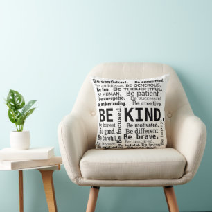 Cojín Decorativo Nube de palabras Palabras inspiradoras