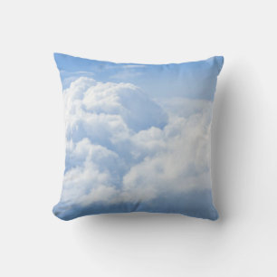 Cojín Decorativo Nubes blancas onduladas