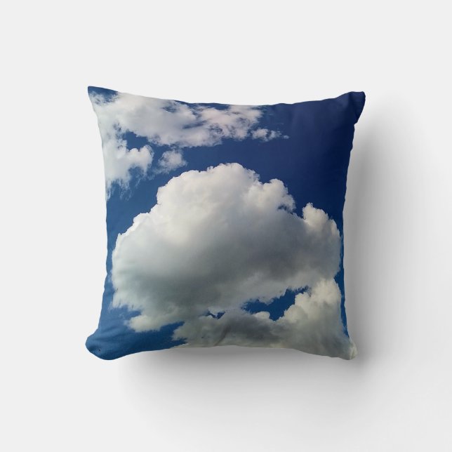 Cojín Decorativo Nubes blandas grandes (Anverso)