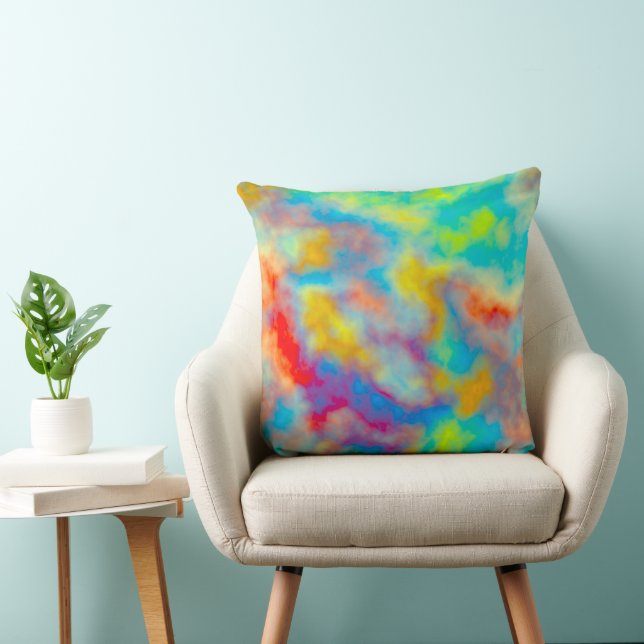 Cojín Decorativo Nubes coloridas (Silla)