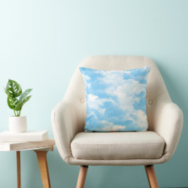 Cojín Decorativo Nubes de cielo azul
