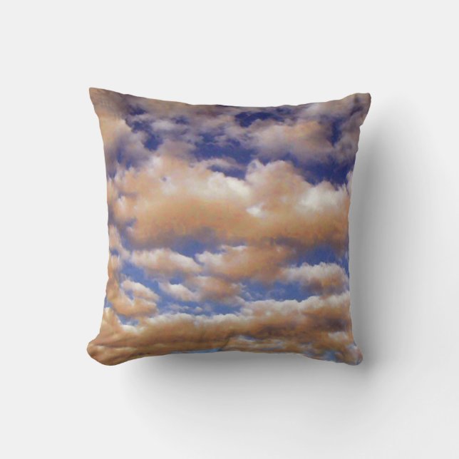 Cojín Decorativo Nubes esponjosas de Alexandra Cook (Anverso)