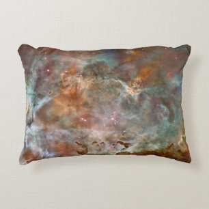 Cojín Decorativo Nubes oscuras de la nebulosa Carina Hubble Espacio