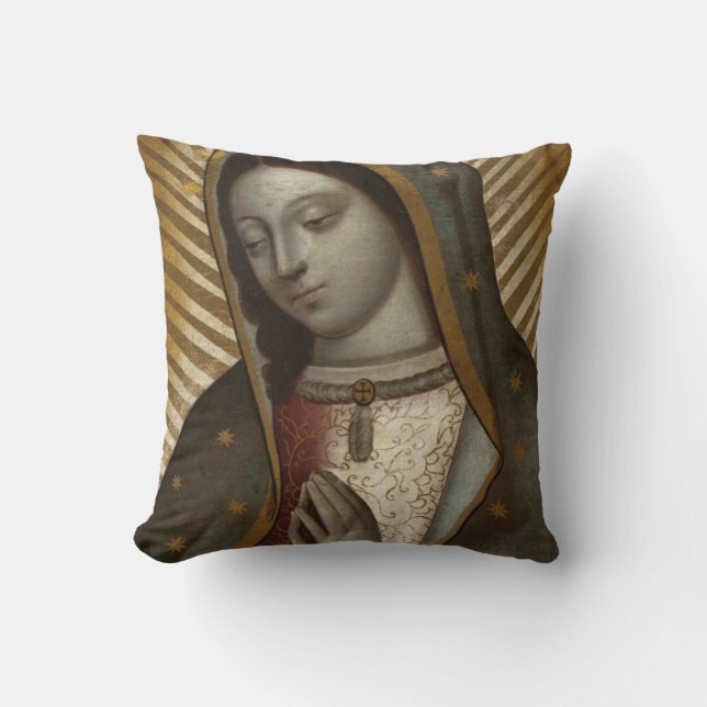 Cojín Decorativo nuestra dama de guadalupe (Anverso)