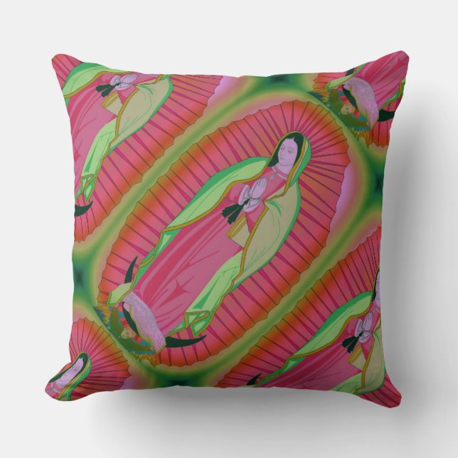 Cojín Decorativo nuestra dama de guadalupe (Anverso)