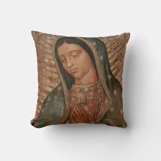 Cojín Decorativo nuestra dama de guadalupe (Anverso)