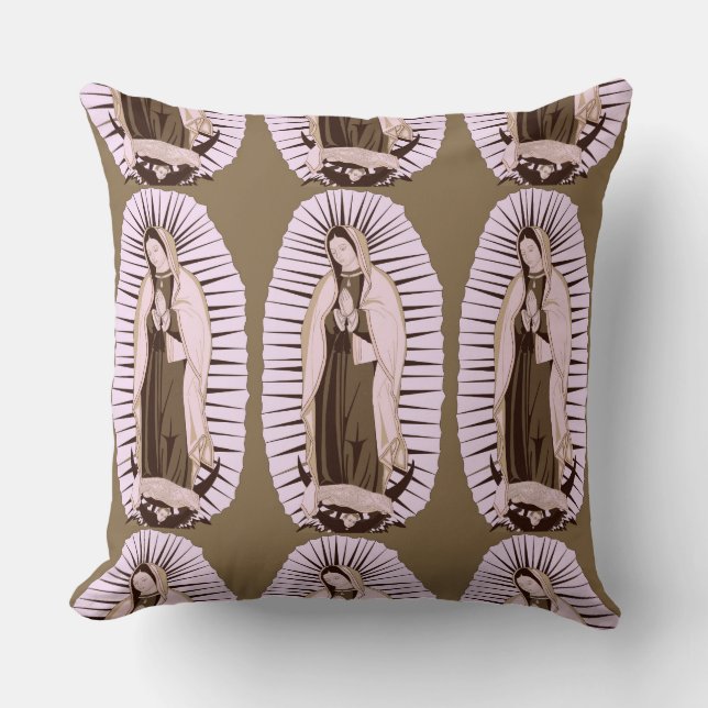 Cojín Decorativo nuestra dama de guadalupe (Anverso)