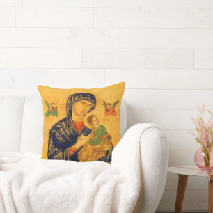 Cojín Decorativo Nuestra madre de la ayuda perpetua