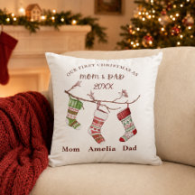 Nuestra Primera Navidad como Mamá y Papá Personali