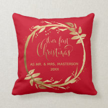 Nuestra Primera Navidad Como Sr. y Sra. | Wreath d