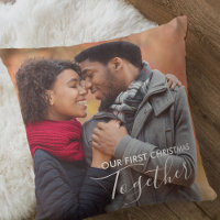 Nuestra primera Navidad juntos Foto personalizada