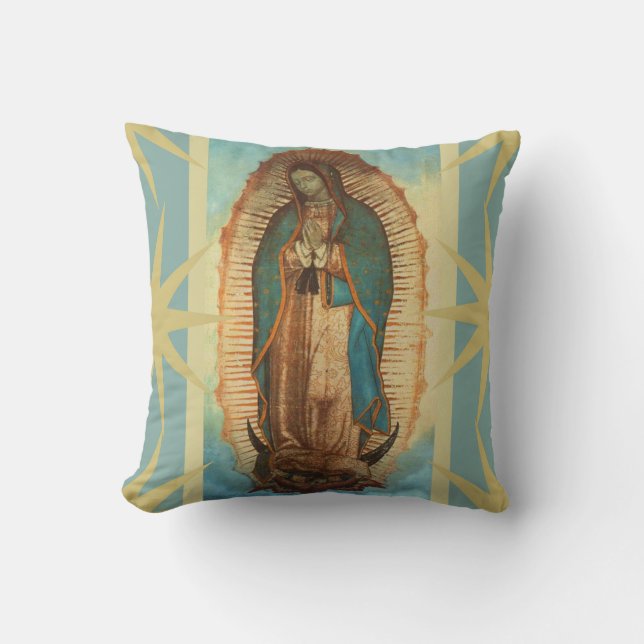 Cojín Decorativo Nuestra señora de Guadalupe (Anverso)