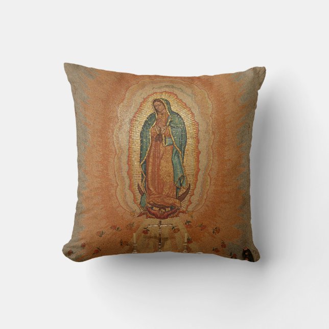 Cojín Decorativo Nuestra Señora de Guadalupe (Anverso)