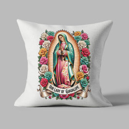 Cojín Decorativo Nuestra Señora de Guadalupe