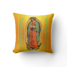 Cojín decorativo Nuestra Señora de Guadalupe
