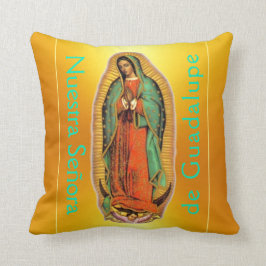 Cojín decorativo Nuestra Señora de Guadalupe