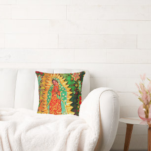 Cojín Decorativo Nuestra señora de Guadalupe México