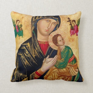 Cojín Decorativo Nuestra Señora de la Perpetua ayuda