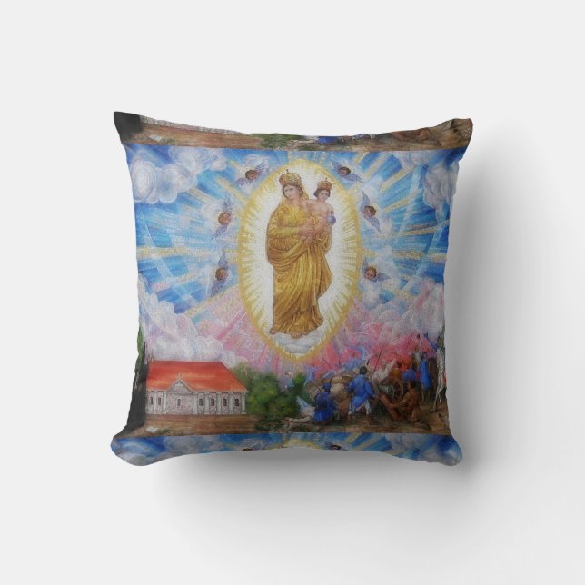Cojín Decorativo Nuestra Señora Del Próximo Suceso (Anverso)