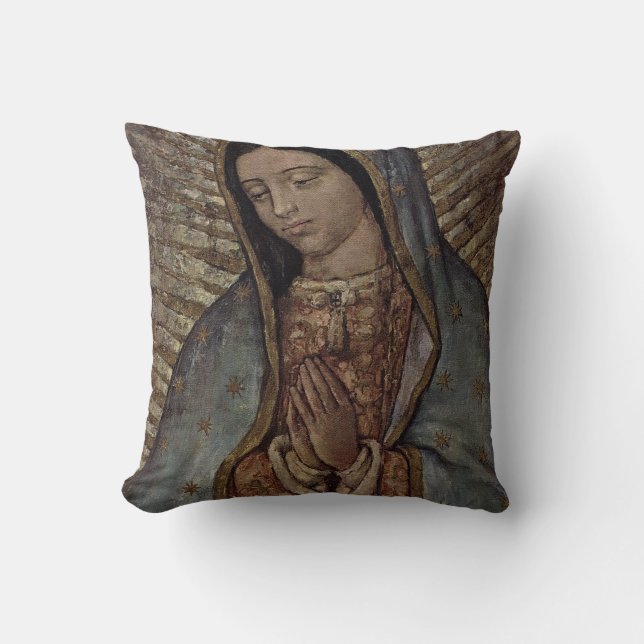 COJÍN DECORATIVO NUESTRA SEÑORA OF GUADALUPE (Anverso)