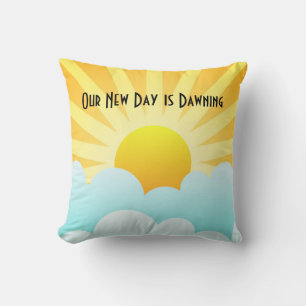 Cojín Decorativo Nuestro nuevo día es amanecer