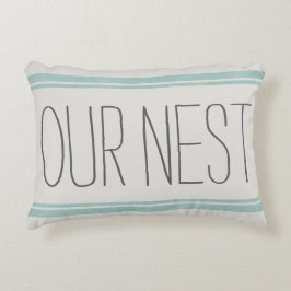 Cojín Decorativo NUESTRO NUEVO Pilar De Acento Reversible