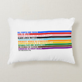 Cojín Decorativo Nuestros valores son pilares