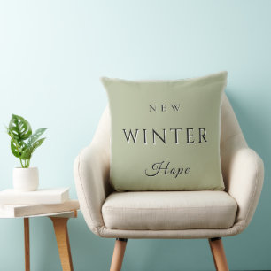 Cojín Decorativo Nueva esperanza de invierno